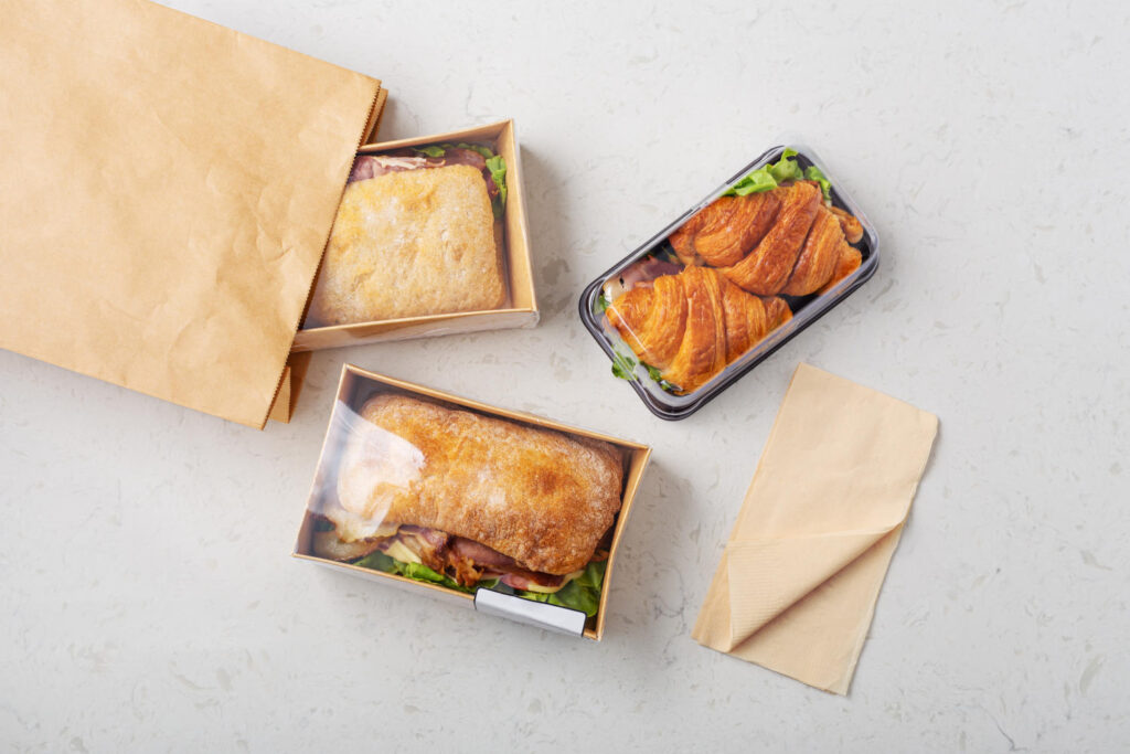 Packaging for takeaway food products - Volmar Packaging
